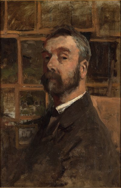 Zelfportret door Anton Mauve